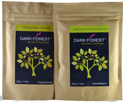 

Dark Forest Kapur Kachri + Punarnava Combo(400 g)