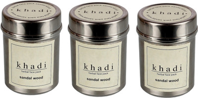 

Khadi Herbal Sandalwood Herbal face pack(150 g)