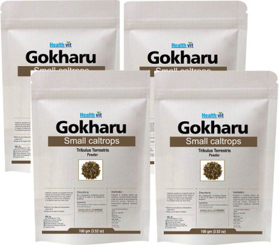 

West Coast Healthvit Gokharu (Tribulus) Powder 100gms Pack Of 4(400 g)