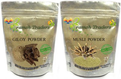 

PRAMSH GILOY 100GM+|SAFEDMUSLI 100GM(200 g)