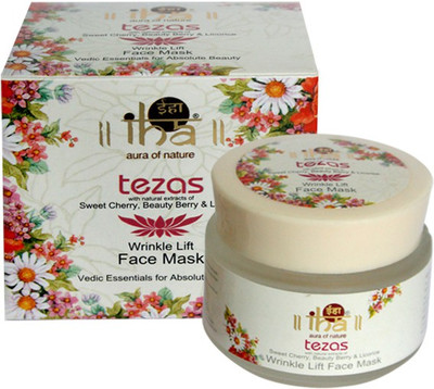 

IHA Ayurvedic Tezas Wrinkle Lift Face Mask -Premium Natural(40 g)