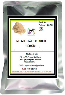 

MG Naturals NEEM FLOWER POWDER(100 g)