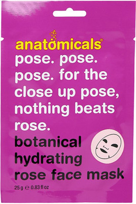 

Anatomicals Rose Botanical Cloth Face Mask(25 ml)
