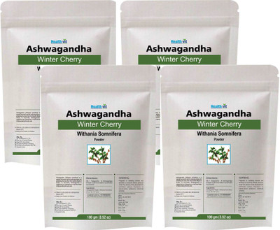 

West Coast Healthvit Ashwagandha Powder 100gms Pack Of 4(400 g)