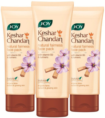 

Joy Keshar Chandan Natural Fairness Face Pack (Pack of 3 x 60 ml)(180 ml)