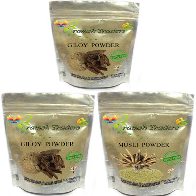 

PRAMSH GILOY300GM+SAFEDMUSLI100GM(400 g)