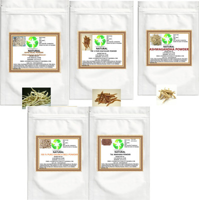 

Natural General Fitness(Ashwagandha, Shatavari, Safed Musli, kaunch seed,Talmakhana) Powder(1000 g)