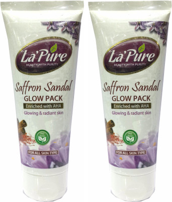 

La Pure Saffron Sandal GLOW PACK - 100gm (Pack of 2)(100 g)