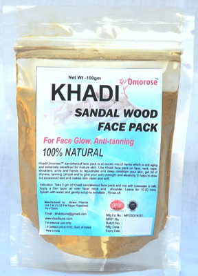 

Khadi Omorose Sandalwood Face pack(100 g)