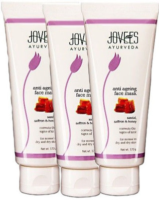 

Jovees Anti Ageing Face Mask Sandal, Saffron & Honey(360 g)