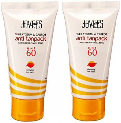 

Jovees Wheatgerm & Carrot Anti Tanpack HNF 60 (Pack of 2)(200 g)