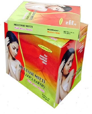 

Ganesha MULTANI MITTI WITH ROSE PETALS(100 g)