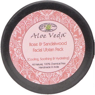 

Aloe Veda Rose & Sandalwood Facial Ubtan Pack(50 g)