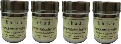 

Khadi Herbal sandal & Saffron Face pack ( Paraben & sulphate Free )(200 g)