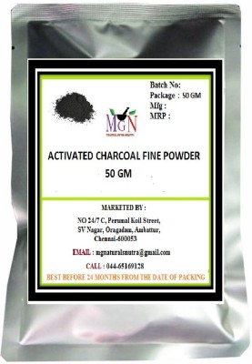 MG Naturals ACTIVATED CHARCOAL FINE POWDER(50 g)