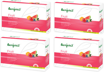 

Banjara's Freshfruit Facepack 100 GMS set of 4 pack(400 g)