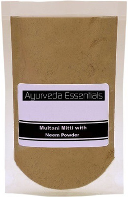 

Ayurveda Essentials 100% Pure and Natural Multani Mitti with Neem Powder(100 g)