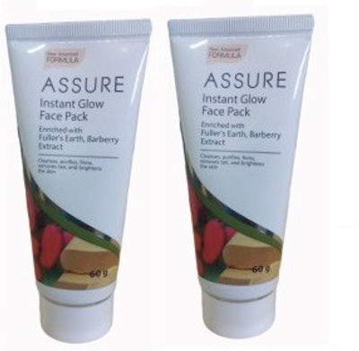 

Assure Instant Glow Face Pack (Pack Of 2)(120 g)