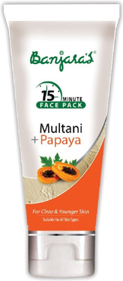 

Banjara's 15 Minutes Face Pack Multani Papaya (Tube)(100 g)