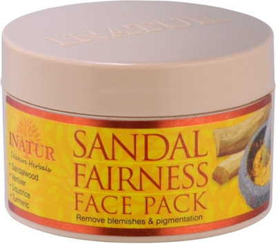 Inatur Herbals Sandal Fairness Face Pack(100 g) Inatur Herbals Sandal Fairness Face Pack(100 g)