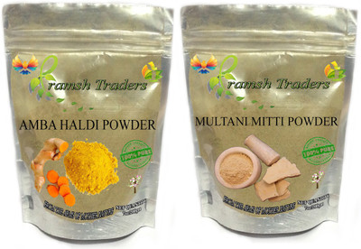 

PRAMSH AMBA HALDI 200GM + MULTANI MITTI 200GM POWDER(400 g)