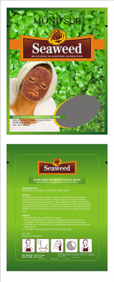 

Mondsub Rose Seed Seaweed Facial Mask (Pack of 12)(168 g)