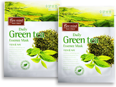 

PURE MIND Daily Green Tea Essence Mask(23 ml)