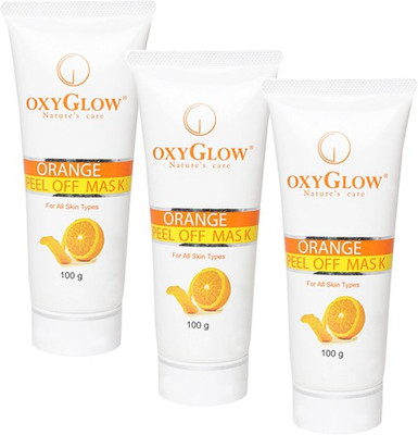 

Oxyglow Orange Peel Off Mask Pack of 3(300 g)