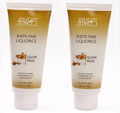 JOVEES Insta Fair Liquorice Glow Pack Pack Of 2(240 g)