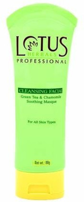 

Lotus Professional Cleansing Facial Green Tea and Chamomile Soothing Masque(80 g)