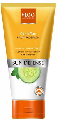 

VLCC Clear Tan Fruits Face Pack(85 g)