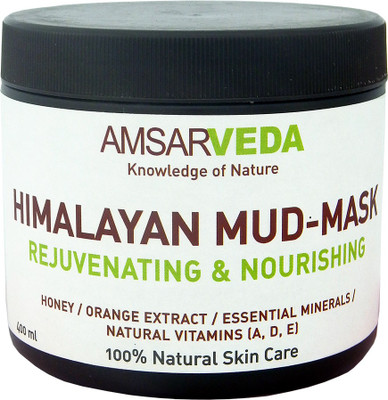 

Amsarveda Himalaya Mud-Mask - Rejuvenating & Nourishing(400 ml)