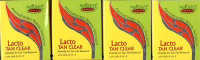 

Nature's Essence Lacto Tan Clear Pack Of 4(100 g)