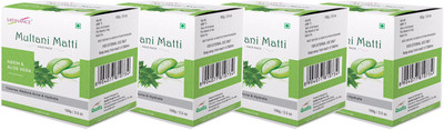 

Satinance Multani Mati with Neem & Aloevera 100g Pack of 4(400 g)
