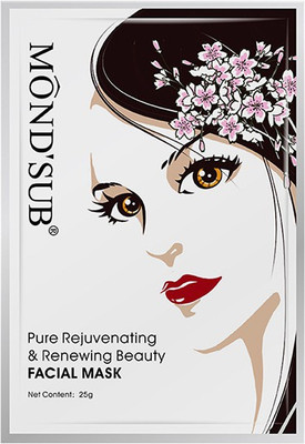 

Mondsub Pure Rejuvenating & Renewing Beauty Mask (Pack of 6)(150 g)