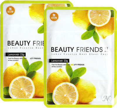 

Beauty Friends Lemon Essence Mask Sheet Pack(49 g)