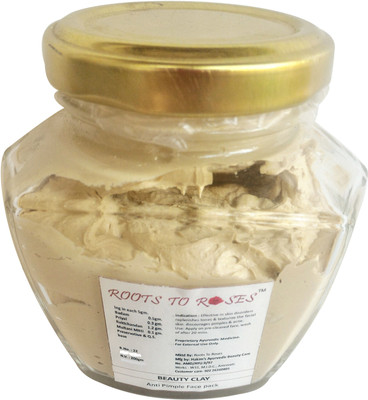 Roots To Roses Beauty Clay anti pimple face pack(200 g)