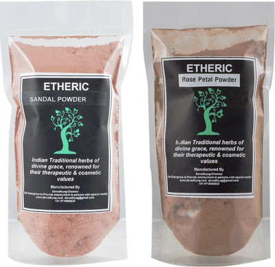 

Etheric Rose Petal Powder & Sandal Powder (Combo)(200 g)