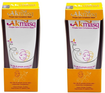 

Akmasq Pimple Care Complexion Mask (Pack of 2)(75 g)