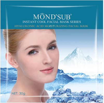

Mondsub Hyaluronic Acid Moisturizing Facial Mask (Pack of 4)(120 g)