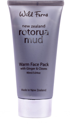 

Wild Ferns ROTOURA MUD WARM FACE PACK GINGER & CLOVES 90 MLL WASH WITH LIME BLOSSOM(90 ml)