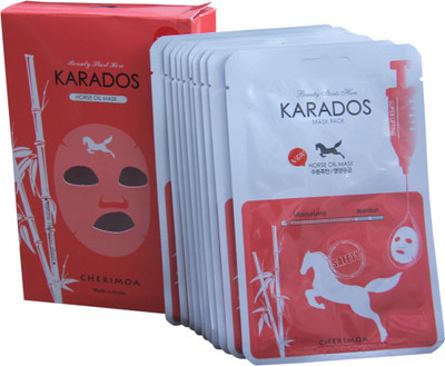 

KARADOS Horse Oil Face Mask Pack of 10(250 g)