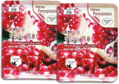 

3W Clinic Fresh Pomegranate Mask Sheet(23 g)