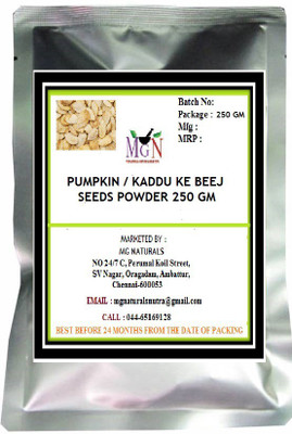 

MG Naturals PUMPKIN / KADDU KE BEEJ SEEDS POWDER(250 g)
