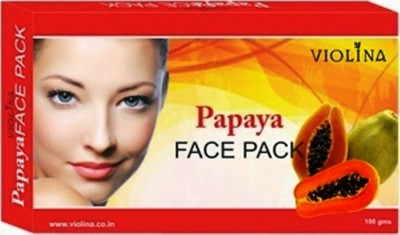 

Violina Papaya Face Pack For Natural Whitening(100 gm)