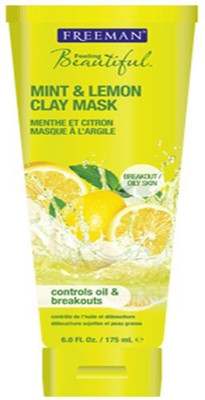 

Freeman Feeling Beautiful Mint & Lemon Clay Mask with Ayur Soap(175 ml)