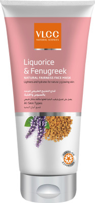 VLCC Liquorice & Fenugreek Natural Fairness Face Mask(100 ml)