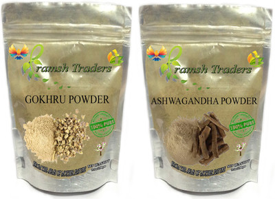 

PRAMSH Ashwagandha 100gm + Gokhru 100gm(200 g)