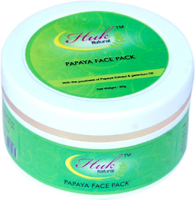 16% OFF on Huk Natural Papaya Face Pack(50 g) 16% OFF on Huk Natural Papaya Face Pack(50 g)