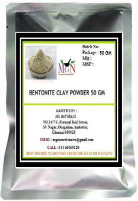 

MG Naturals BENTONITE CLAY POWDER(50 g)